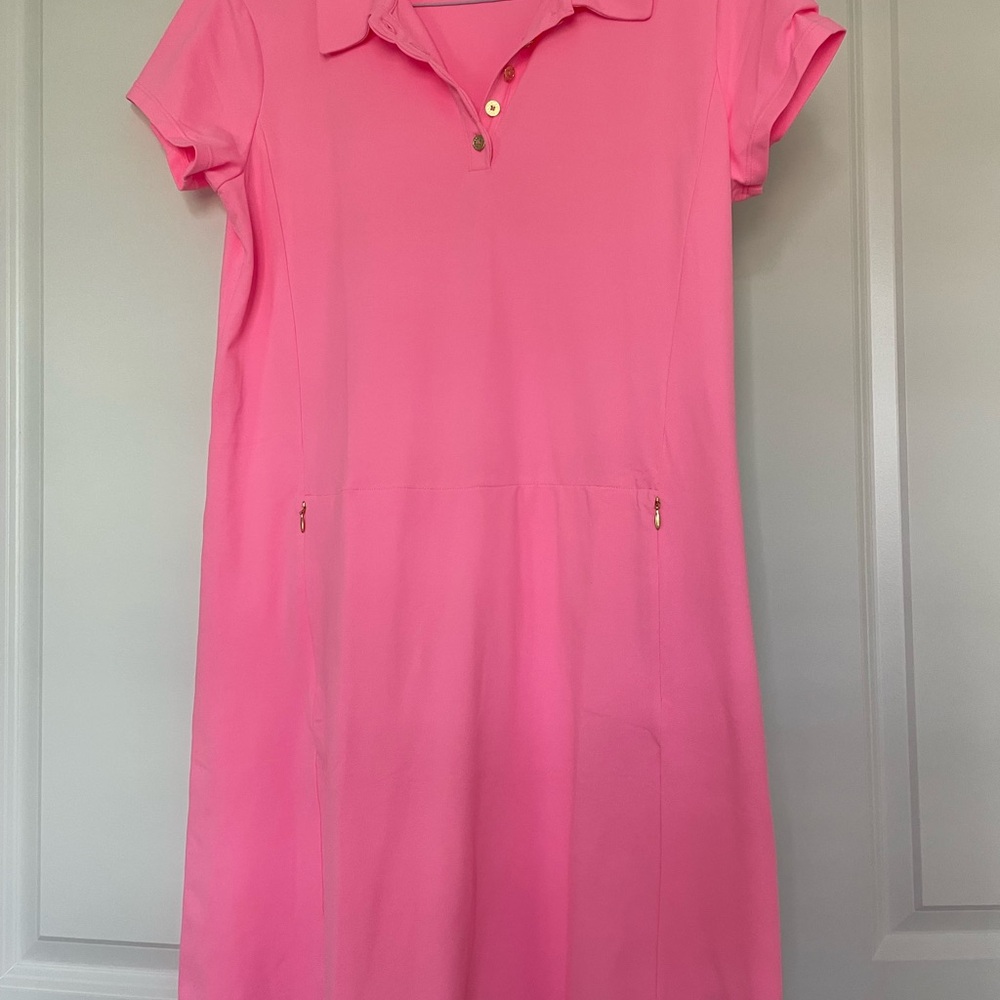 Lilly Pulitzer Bright Pink Mini Dress